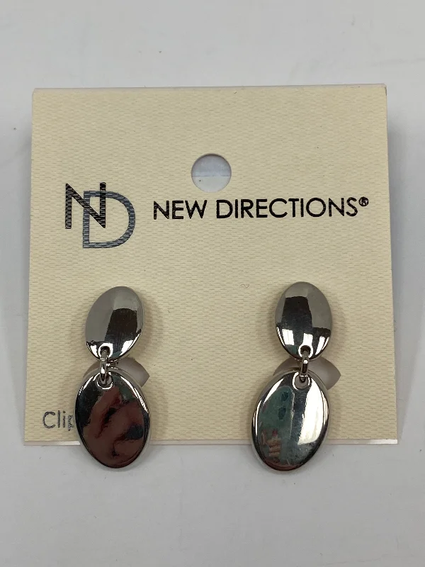 luxury hoop earrings for women -Earrings Dangle/drop By New Directions