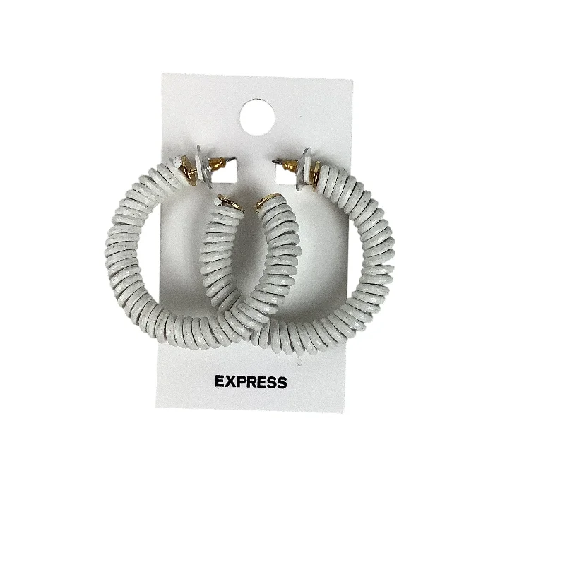 wedding earrings for women -Earrings Hoop By Express