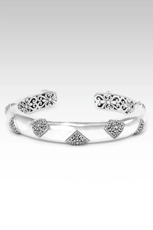 silver cuff bracelets -Step Out In Faith Cuff™ in Janyl Adair