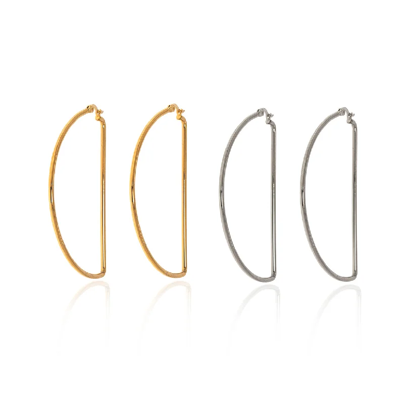 designer earrings for women -Diora Hoop