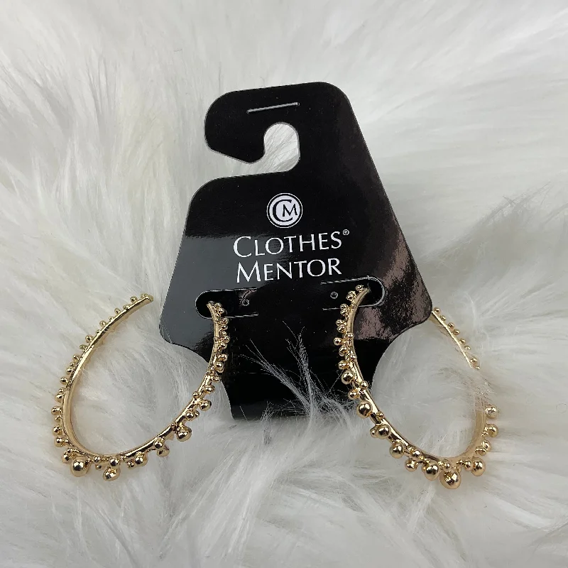 handmade earrings for women -Earrings Hoop By Clothes Mentor