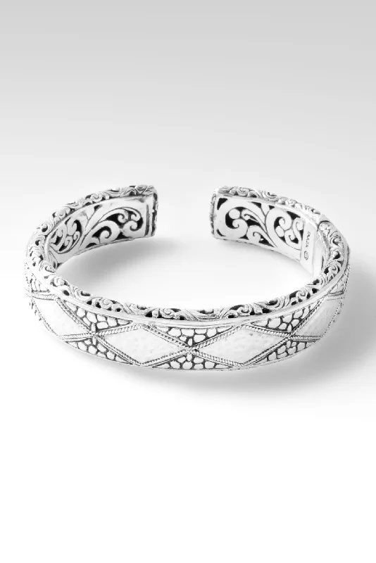 sterling silver bangles -Eternal Peace Cuff™ in Watermark