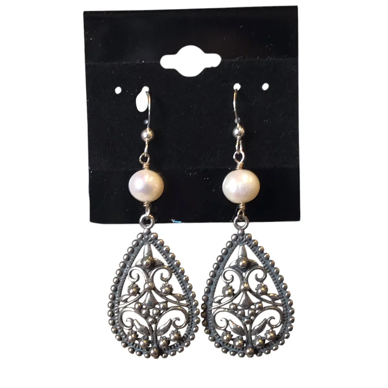 zirconia earrings for women -EARRINGS STERLING SILVER In SILVER