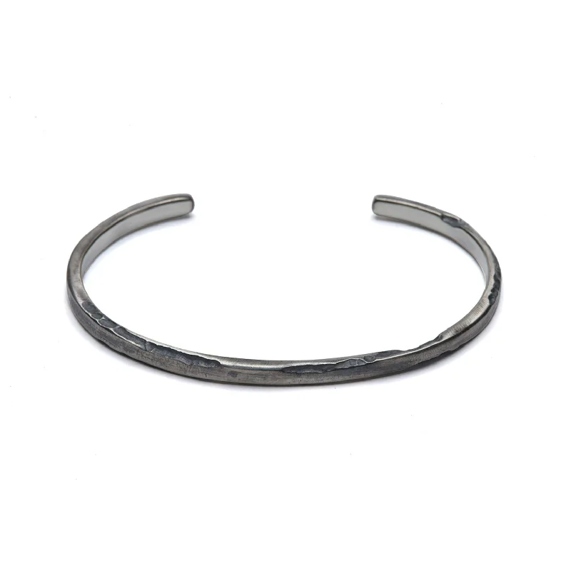 luxury silver bangles -Mad Max Cuff