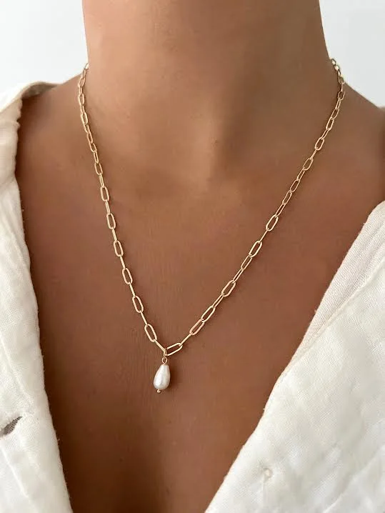 pearl necklaces for women -MARY ANN NECKLACE