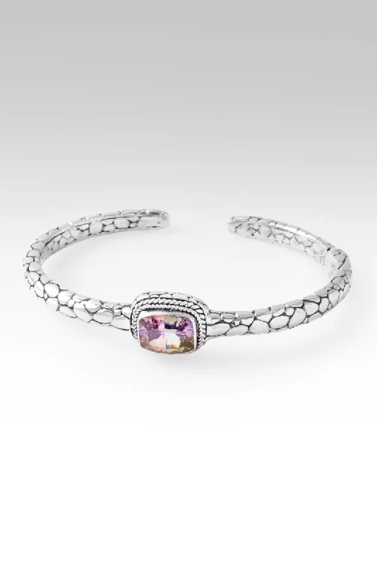 friendship bracelets for women -Love One Another Cuff II™ in Lucky Stone Cubic Zirconia