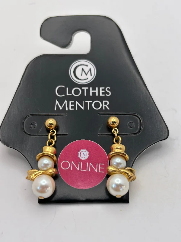 pearl earrings for women -Earrings Dangle/drop By Clothes Mentor