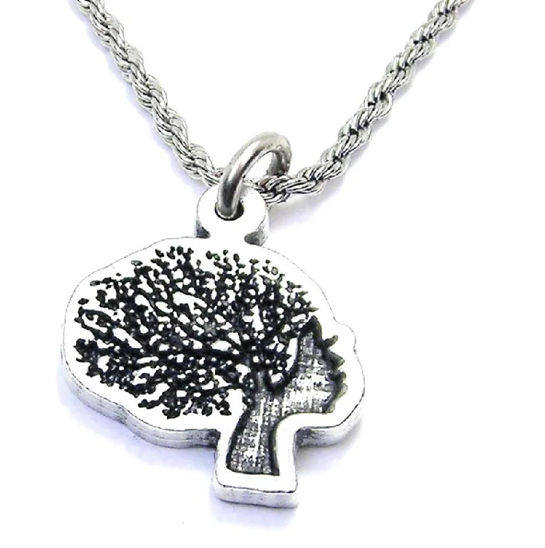 classic pendant necklaces for women -Mother Nature Single Charm Necklace