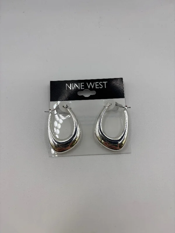 luxury drop earrings -Earrings Hoop By Nine West, Size: 1