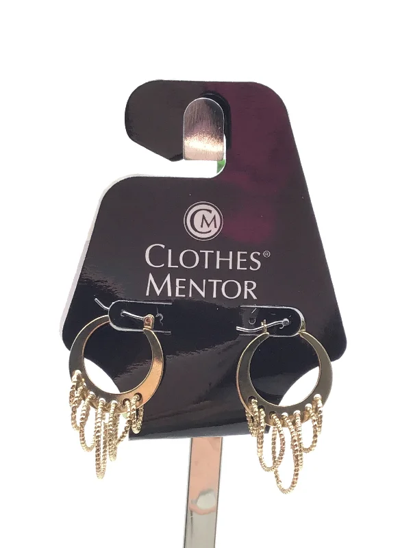 modern earrings for women -Earrings Hoop By Clothes Mentor