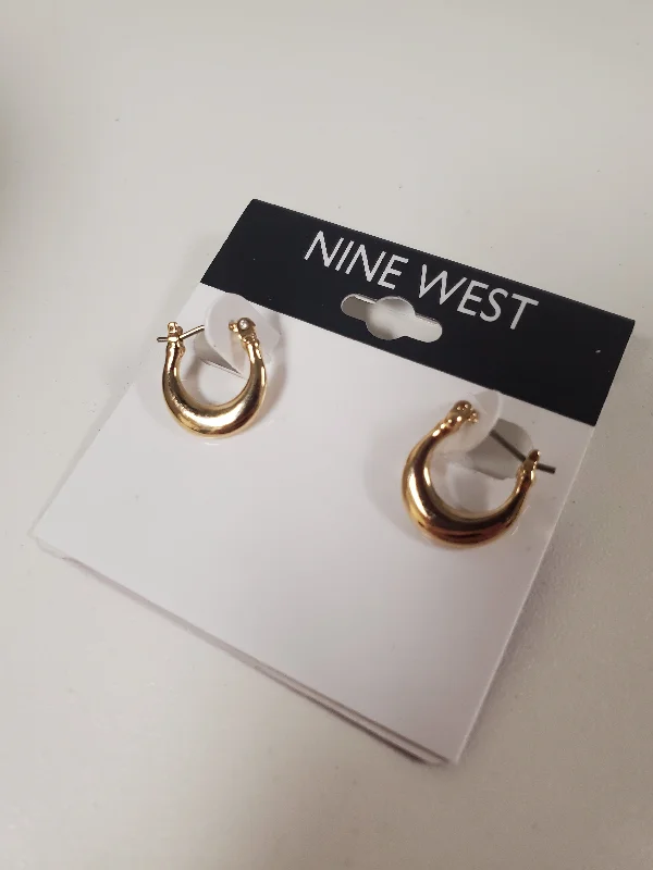 fancy earrings for women -Earrings Hoop Nine West, Size 1