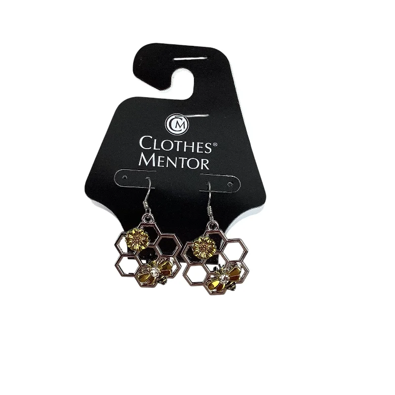 antique drop earrings for women -Earrings Dangle/drop By Clothes Mentor