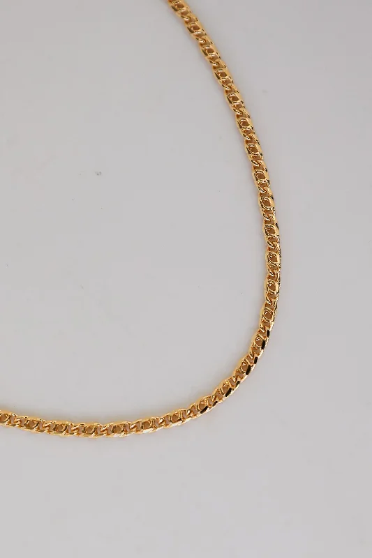 classic pendant necklaces for women -Tatum Gold Chain Necklace