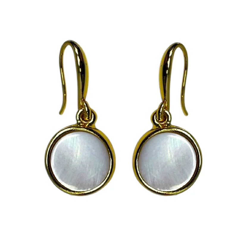 boho earrings for women -Mother Of Pearl Earrings Dangle/drop By Unbranded