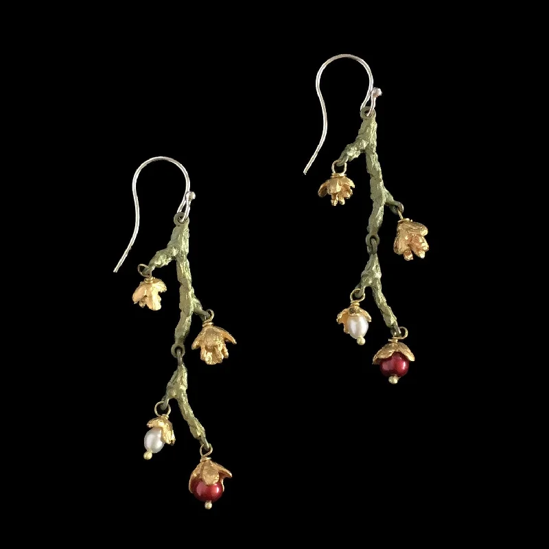 birthstone earrings for women -American Cypress Earring - Long