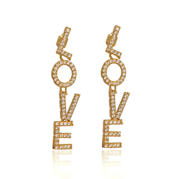 elegant dangle earrings -Lovestruck Earrings