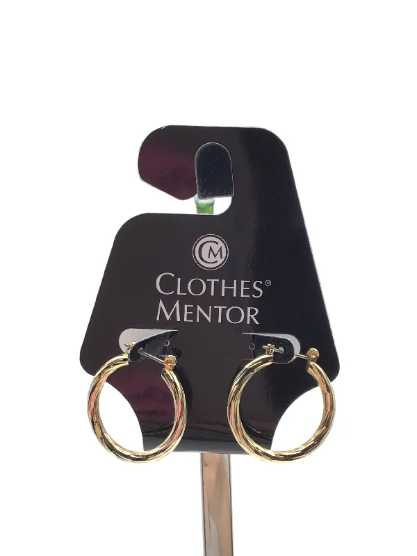 luxury drop earrings -Earrings Hoop By Clothes Mentor