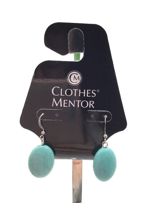 emerald earrings for women -Earrings Dangle/drop By Clothes Mentor