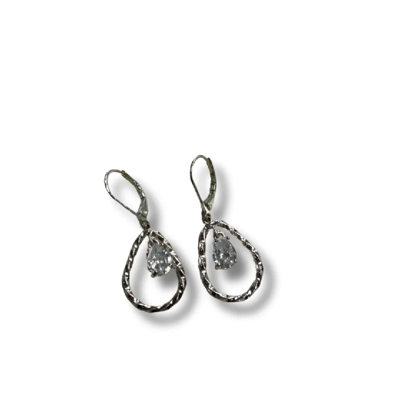 thick hoop earrings -Earrings Dangle/drop By Clothes Mentor, Size: 02 Piece Set