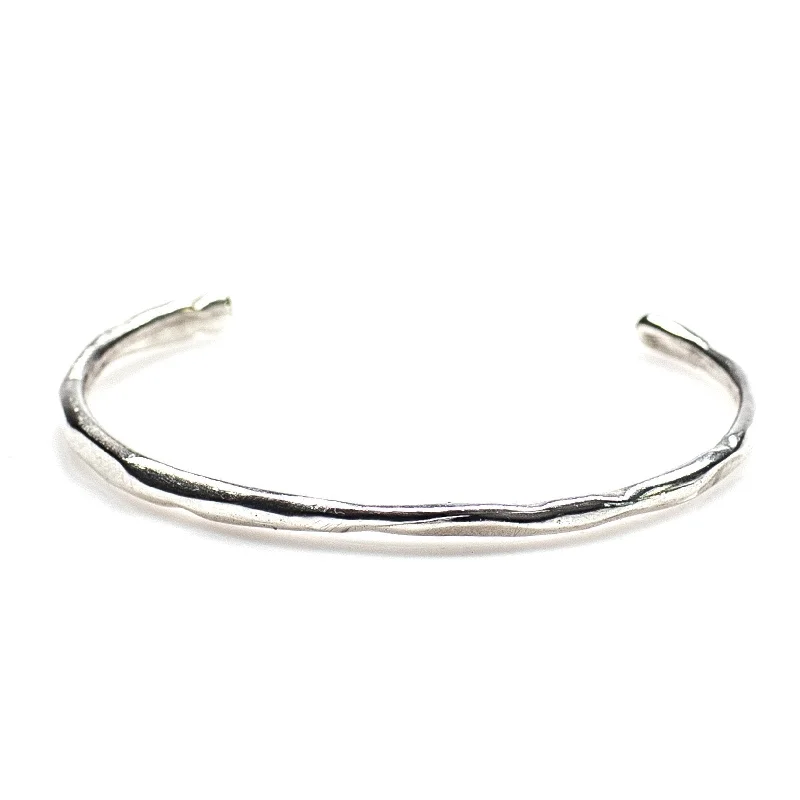 custom silver bangles -Classic Buck Cuff (Small)