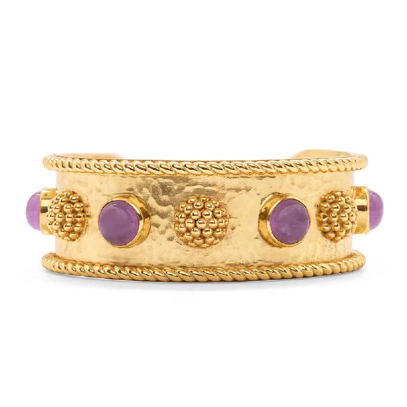 boho chic bangles -Capucine De Wulf Berry Gem Cuff