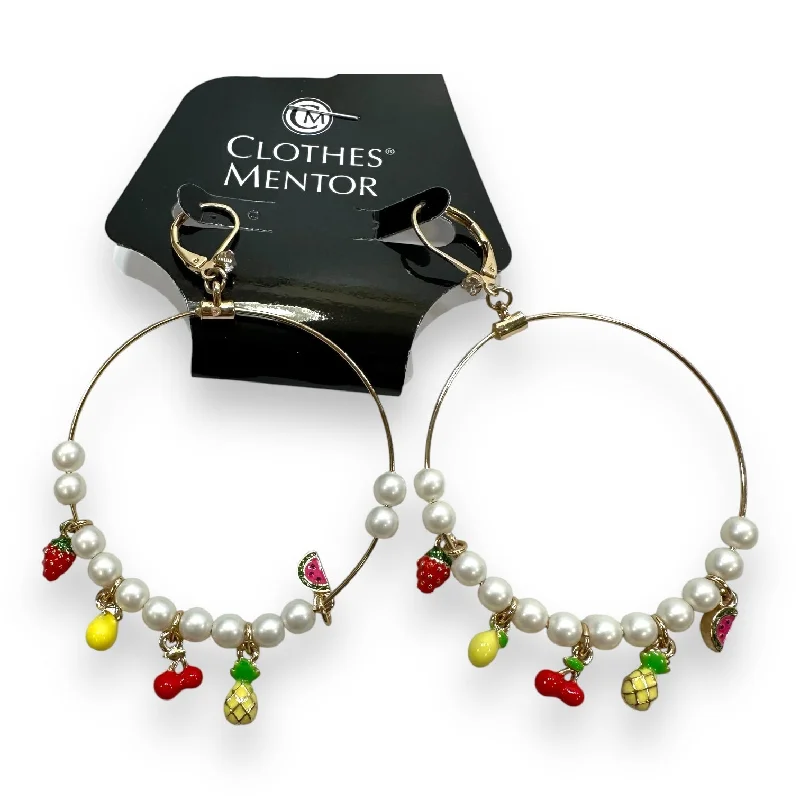 thick hoop earrings -Earrings Hoop By Clothes Mentor