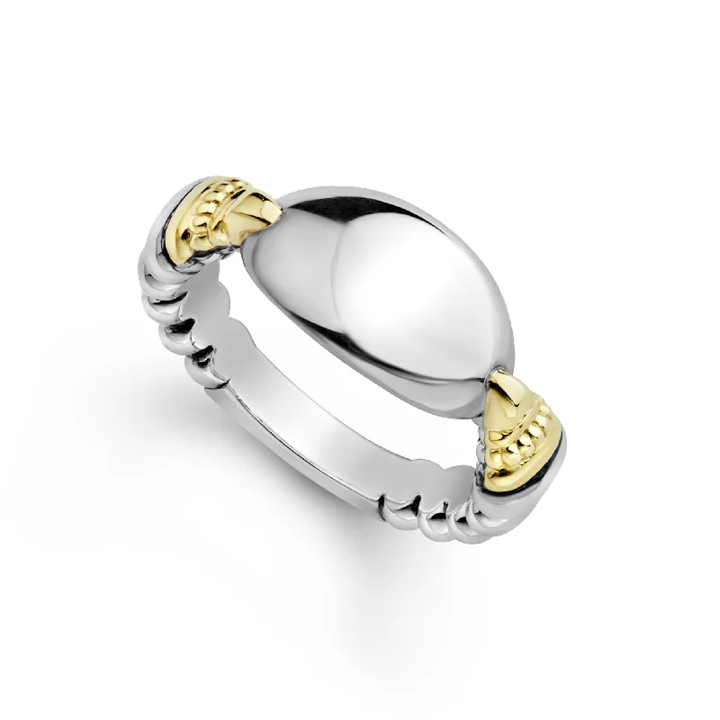 men's style rings for women -Beloved Oval Signet Ring