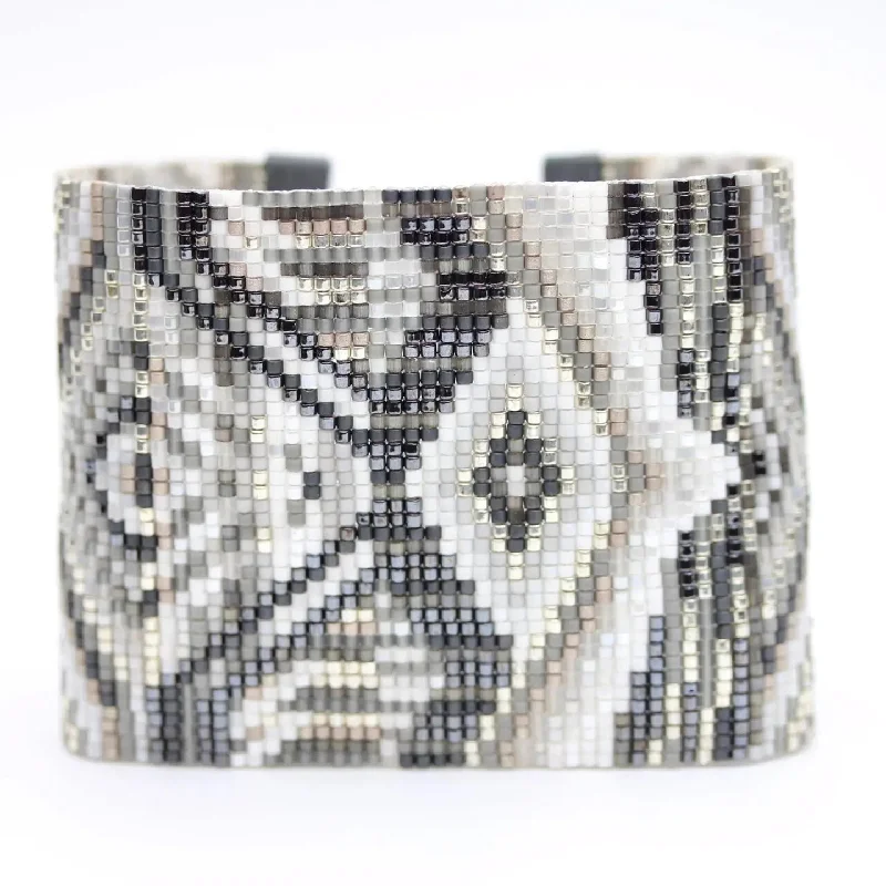 beautiful gemstone bangles -JULIE ROFMAN - HORIZON CUFF