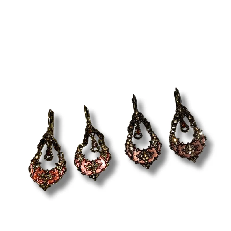 floral earrings for women -Earrings Dangle/drop By Clothes Mentor, Size: 04 Piece Set