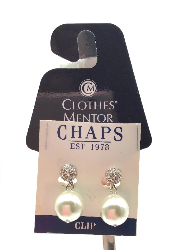 custom earrings for women -Earrings Clip By Chaps