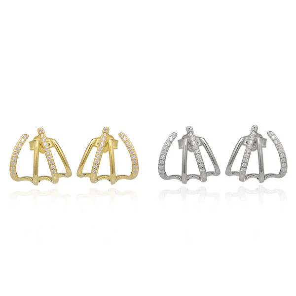 dangle earrings for women -Claw Crawler